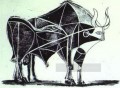 El Bull State V 1945 cubista Pablo Picasso